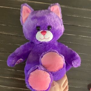 Purple Kitty Build a Bear